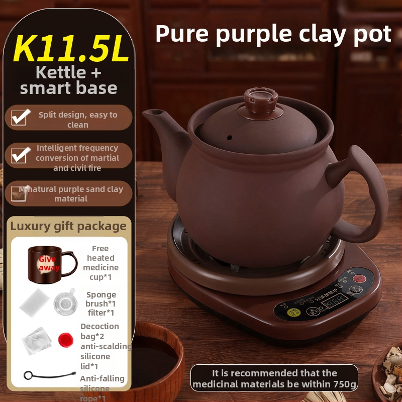 Decoction Pot Yuejin — corp ceramic, capacitate peste 4L, 220V
