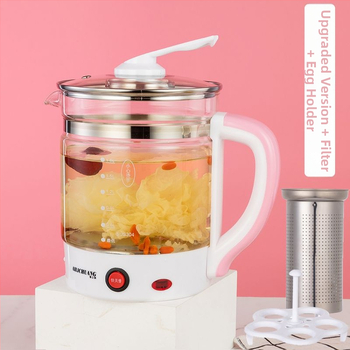 Health Pot YS-02, capacitate 1.5-2L, corp din lut Zisha, vas interior ceramic, 220V 300-350W