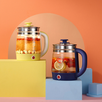 Health Pot YS-02, capacitate 1.5-2L, corp din lut Zisha, vas interior ceramic, 220V 300-350W