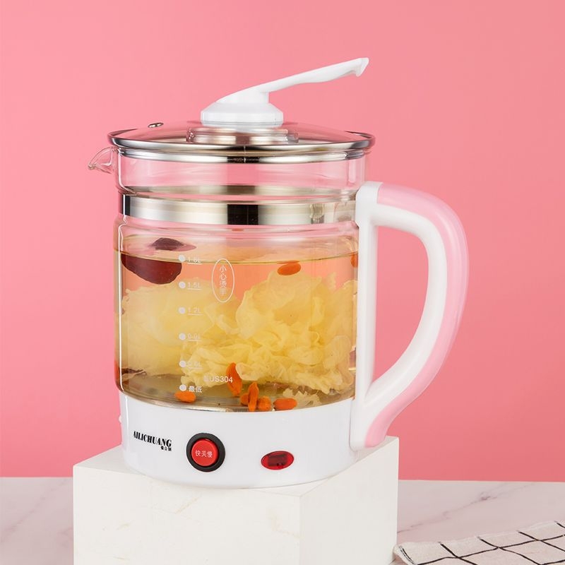 Health Pot YS-02, capacitate 1.5-2L, corp din lut Zisha, vas interior ceramic, 220V 300-350W