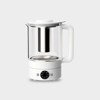 Κανάτα Υγείας για Τσάι και Εκχύλιση | 1–1.5 L, 220V, 500W, γυάλινο σώμα βοροσιλικό, εσωτερικός θάλαμος από ανοξείδωτη 304