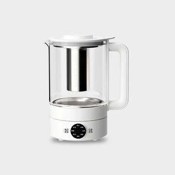 Κανάτα Υγείας για Τσάι και Εκχύλιση | 1–1.5 L, 220V, 500W, γυάλινο σώμα βοροσιλικό, εσωτερικός θάλαμος από ανοξείδωτη 304