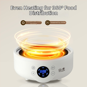 Mașină de preparare ceai sănătos cu corp din sticlă, 1,5–2 L, 500 W, 220 V, Control tactil