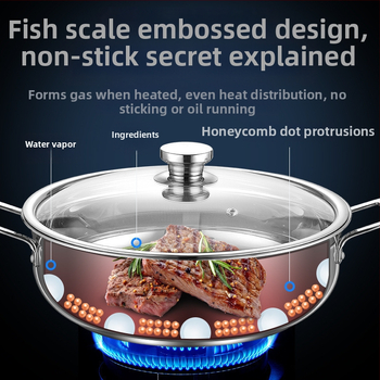 Oală pentru supă din oțel inoxidabil 316, de calitate alimentară, antiaderentă, capacitate peste 10 L, compatibilă cu plitele cu gaz și inducție