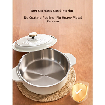 BRUNO Bxm101 3 L elektrická horúca nádoba s vnútorným nerezovým kotlíkom, mechanické ovládanie, ohrevová doska, izolácia