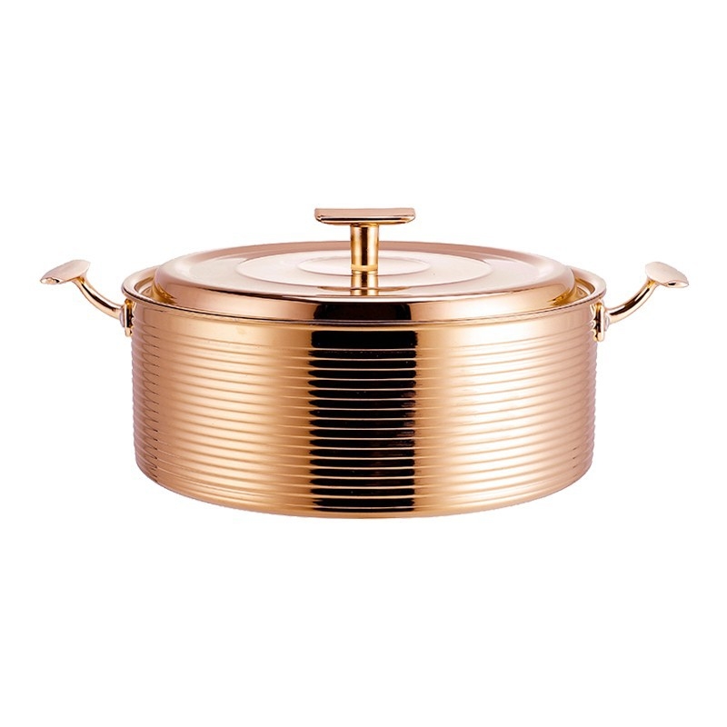 Hot pot od kompozitnog čelika, trostruko dno, zapremina 6.1-10 L, model SX-8614