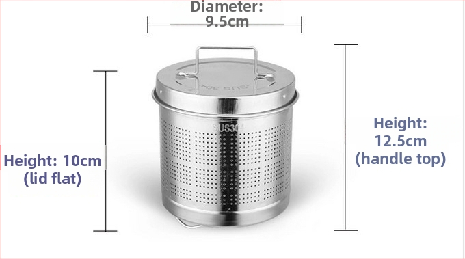 Zdravotný hrniec s filtrom z nehrdzavejúcej ocele 304, vnútorná sklenená nádoba, kapacita 1,5–2 l, výkon 500–1000 W