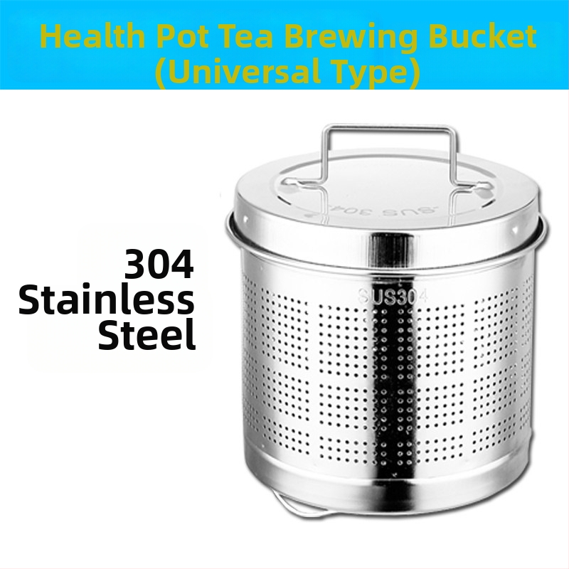 Zdravotný hrniec s filtrom z nehrdzavejúcej ocele 304, vnútorná sklenená nádoba, kapacita 1,5–2 l, výkon 500–1000 W