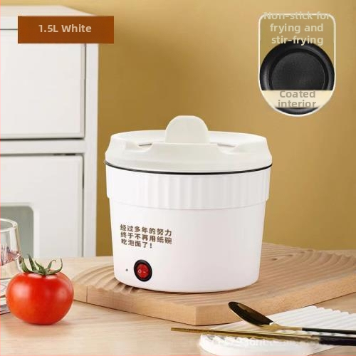 JMC-15 Kompaktný elektrický misový tanier na rezance pre 1 osobu, kapacita do 2 l, keramická nepriľnavá vložka, mechanické ovládanie tlačidlom, rýchly parný systém