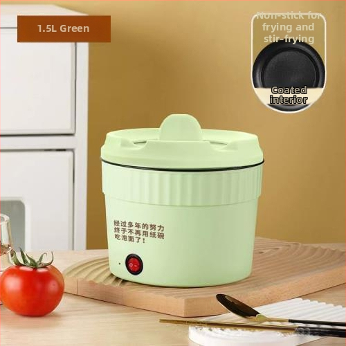 JMC-15 Kompaktný elektrický misový tanier na rezance pre 1 osobu, kapacita do 2 l, keramická nepriľnavá vložka, mechanické ovládanie tlačidlom, rýchly parný systém