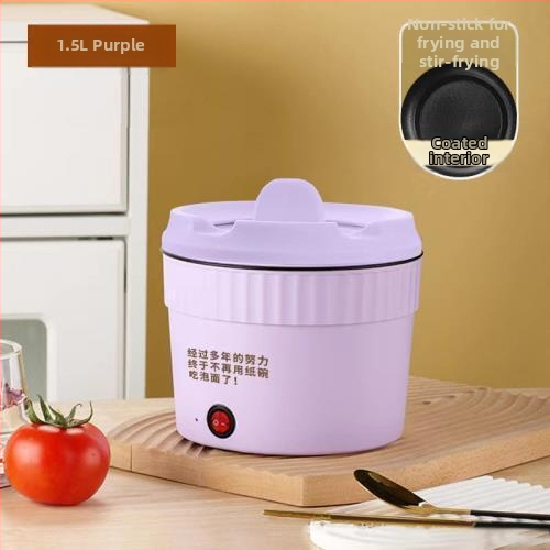 JMC-15 Kompaktný elektrický misový tanier na rezance pre 1 osobu, kapacita do 2 l, keramická nepriľnavá vložka, mechanické ovládanie tlačidlom, rýchly parný systém