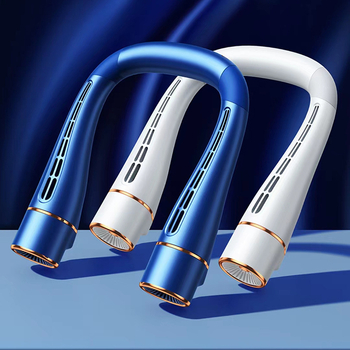 Αυχενικός ανεμιστήρας χωρίς λεπίδες με κινητήρα χωρίς ψήκτρες, τροφοδοσία USB, 3 ταχύτητες, ενσωματωμένη μπαταρία 300–500mAh