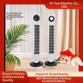 Bezlopatkový vežový ventilátor pre domáce použitie — 45W, 220V, 50Hz, 3 režimy vetra (Prírodný, Spánok, Normálny), časovač 2–8 hodín