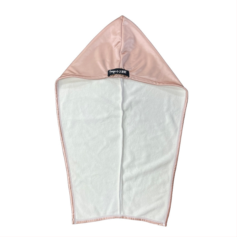 Dvojvrstvová čiapka na sušenie vlasov – antibakteriálna, rýchle sušenie; pre ženy; hmotnosť 140–169 g; značka FQQGQ, model A4406