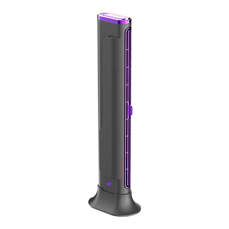 Ανεμιστήρας USB χωρίς λεπίδες, για τοίχο ή γραφείο, με ενσωματωμένη μπαταρία 1000–1200 mAh, 3 ταχύτητες, ήσυχη λειτουργία