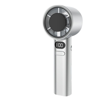 Φορητός ανεμιστήρας USB χωρίς λεπίδες, μοτέρ χωρίς ψήκτρες, 5 ταχύτητες, ενσωματωμένη μπαταρία 800–1000 mAh