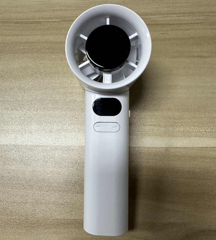 Φορητός ανεμιστήρας USB χωρίς λεπίδες, μοτέρ χωρίς ψήκτρες, 5 ταχύτητες, ενσωματωμένη μπαταρία 800–1000 mAh