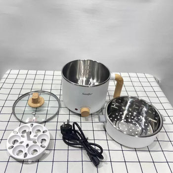 Sonifer 600W неръждаема стомана електрически готварник с контрол на температурата, капацитет 2L, бързо пара, без съд, модел SF-1506