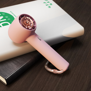 Χειρολαβής ανεμιστήρας USB χωρίς λεπίδες, με 3 ταχύτητες ροής, ενσωματωμένη μπαταρία 1000–1200 mAh, brushless κινητήρας, σχεδίαση τουρμπίνας