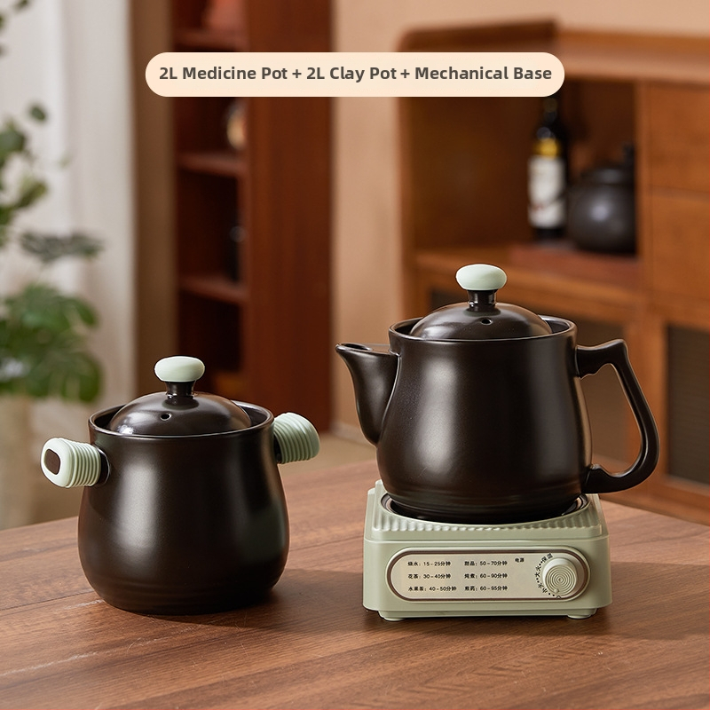 Keramická elektrická kaserola s elektronickým termostatom, 600W, 220V, keramická vnútorná nádoba, vhodná pre jednu osobu