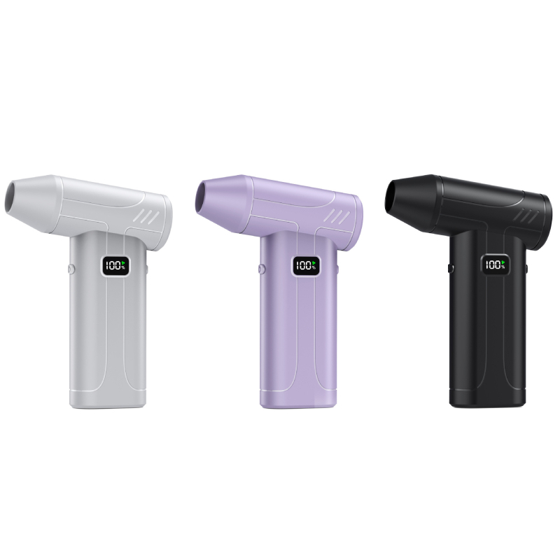 X9 USB ανεμιστήρας με ενσωματωμένη μπαταρία, τουρμπίνο ροή αέρα, 5 ταχύτητες, 2000–4000 mAh, 1–3 ώρες λειτουργίας, θόρυβος 60–70 dB