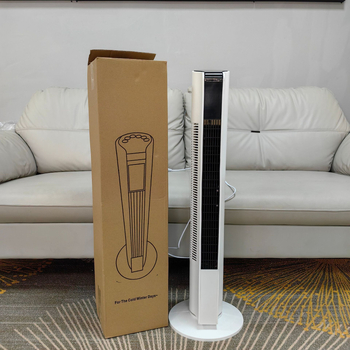 Ανεμιστήρας χωρίς λεπίδες υψηλής απόδοσης με DC τροφοδοσία, 220V, 65W, 3 ταχύτητες φυσικού αέρα, χρονοδιακόπτης 2-8 ωρών, τηλεχειριστήριο και οθόνη αφής