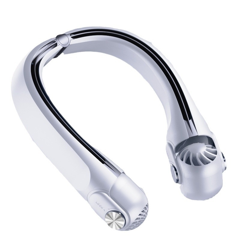 Κρεμαστός ανεμιστήρας λαιμού, χωρίς λεπίδες, USB επαναφορτιζόμενος, ενσωματωμένη μπαταρία 2000-4000 mAh, brushless κινητήρας, 3 ταχύτητες