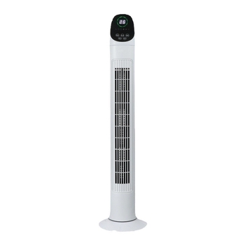 Toranj ventilator bez lopatica QB-T628, 220V, 45W, 50Hz, buka 40–50 dB, 3 brzine, režimi prirodni/spavanje/normalan vjetar, mehaničko upravljanje, brushless motor