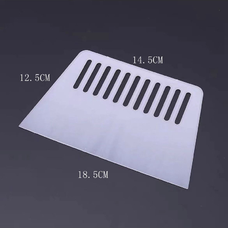 Racletă din plastic, cu un singur strat, pentru pereți și suprafețe auto, chit și tăiere tapet
