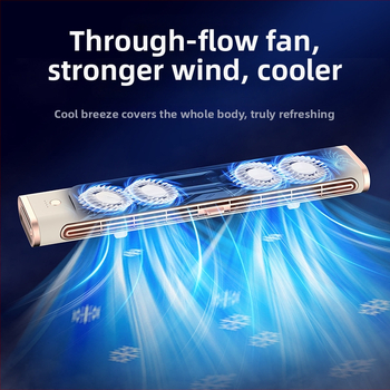 Bez lopatového veža ventilátora pre domáce použitie, USB napájanie, vstavaná batéria 4000mAh, prirodzený vietor, 3 rýchlosti, možno zavesiť na stenu alebo stojan, tichý