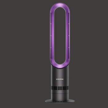 Grecook bez lopatica toranj ventilator za kućnu upotrebu, ultra tih, 10 brzina, daljinski upravljač, pogodan za 31–40 m²