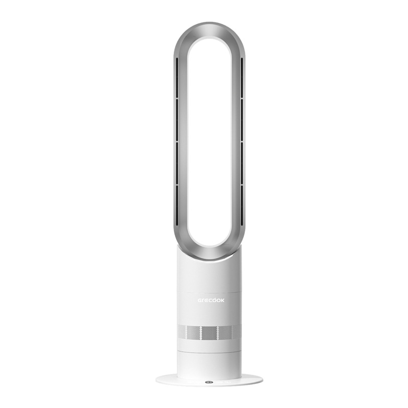 Grecook bez lopatica toranj ventilator za kućnu upotrebu, ultra tih, 10 brzina, daljinski upravljač, pogodan za 31–40 m²