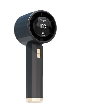 Χειροκίνητος φορητός ανεμιστήρας USB επαναφορτιζόμενη μπαταρία, ψηφιακή οθόνη, 100 ρυθμίσεις ταχύτητας αέρα, ενσωματωμένη μπαταρία 1200–2000 mAh
