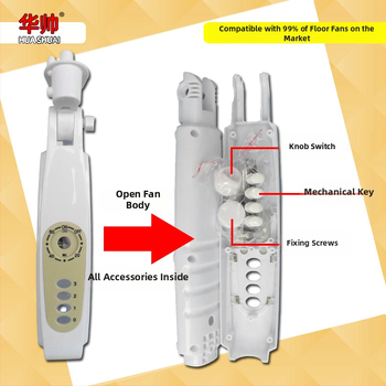 Sada dielov pre puzdro podlhového ventilátora bez lopatiek, mechanická kontrola; napájanie: iné; certifikát: iné