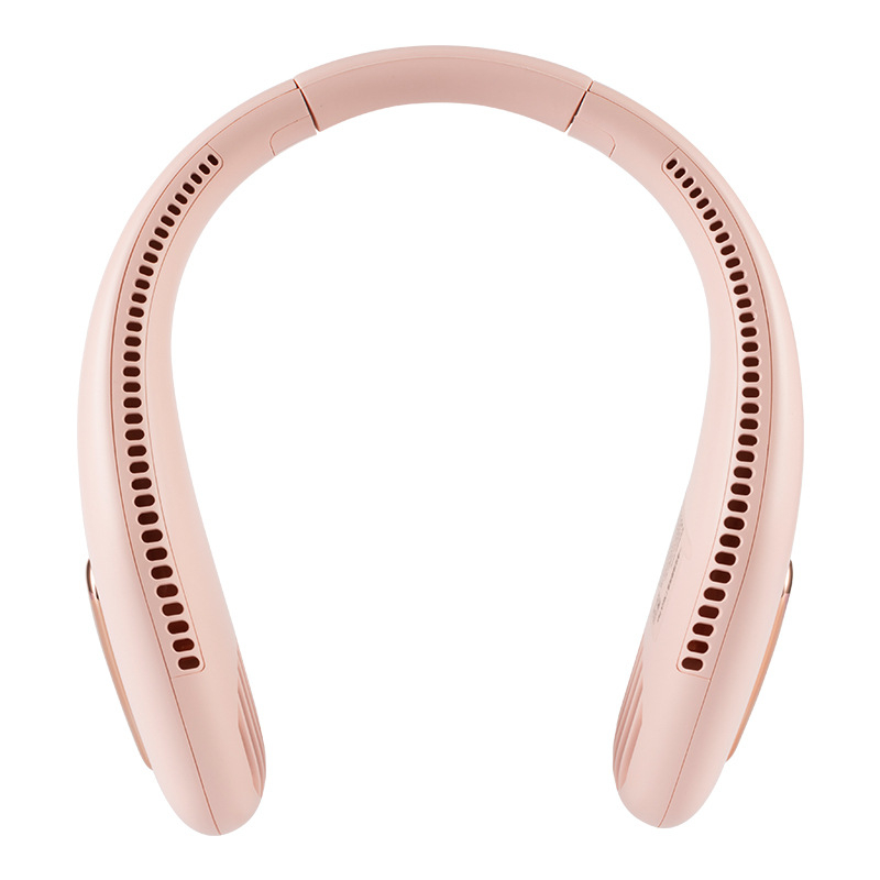 Bezlopatni ventilator za vrat, USB punjenje, ugrađena baterija 2000–4000 mAh, trajanje 6–8 sati, buka ispod 40 dB