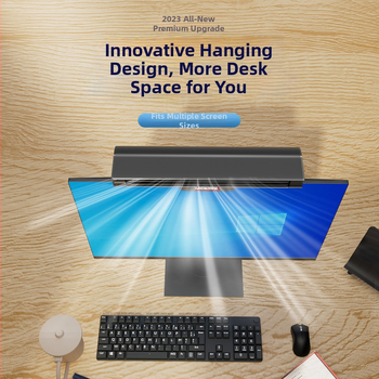 Klip-on bezlopatkový ventilátor s čističom vzduchu a zápornými iónmi, káblové ovládanie, 4 rýchlosti, 5V 5W