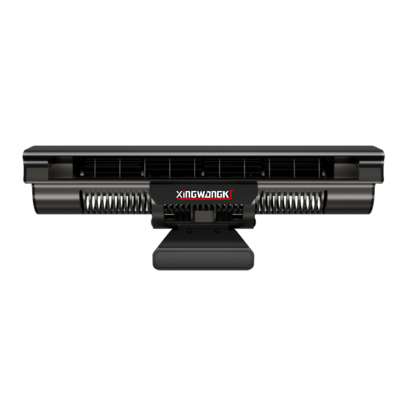 Clip-on bezlopatni ventilator s pročišćivačem zraka i negativnim ionima, kabelsko upravljanje, 4 brzine, 5V 5W