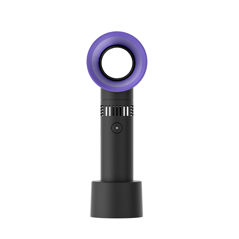 Φορητός μικρός ανεμιστήρας USB, 3 πτερύγια, 5V/4W, ενσωματωμένη μπαταρία 1000–1200 mAh, θόρυβος 36–45 dB, 3 ταχύτητες