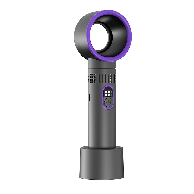 Φορητός μικρός ανεμιστήρας USB, 3 πτερύγια, 5V/4W, ενσωματωμένη μπαταρία 1000–1200 mAh, θόρυβος 36–45 dB, 3 ταχύτητες