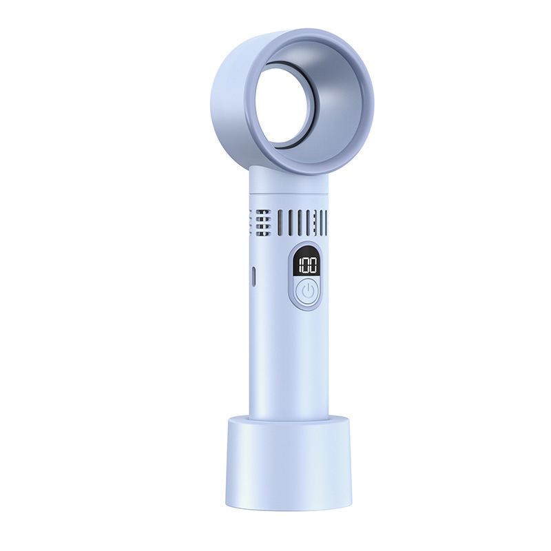 Φορητός μικρός ανεμιστήρας USB, 3 πτερύγια, 5V/4W, ενσωματωμένη μπαταρία 1000–1200 mAh, θόρυβος 36–45 dB, 3 ταχύτητες