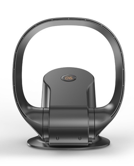 Ανεμιστήρας χωρίς λεπίδες, τοίχοτοποθετούμενος για οικία και γραφείο, με τηλεχειριστήριο, 7 ταχύτητες, 26W, 220V, κάλυψη 11–20㎡