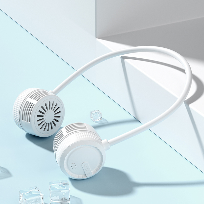 Ventilator za vrat bez lopatica, USB punjenje, prenosni vanjski mini ventilator za džep, sklopiv.