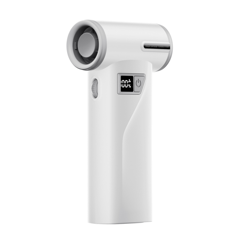 F2 Rukovni bezlopatni turbinski ventilator – 6 brzina, USB punjenje, brushless motor, baterija 6000mAh, niska buka, prenosno za vanjsku upotrebu