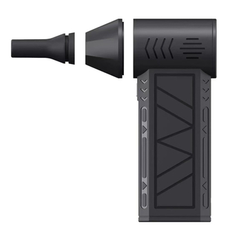 Ručni USB ventilator s brushless motorom, ugrađena baterija 2000–4000mAh, LED svjetlo i 4 brzine zraka