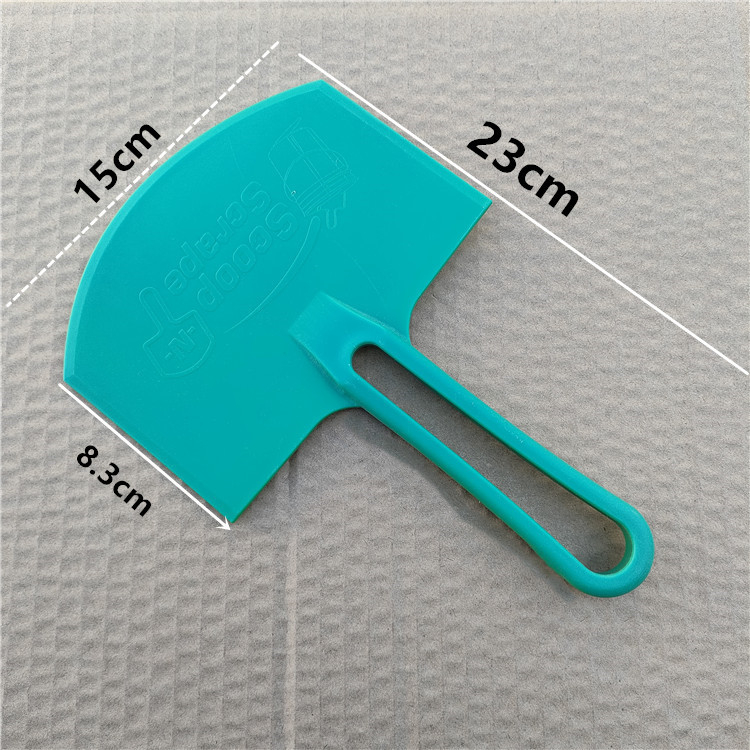 Spatulă curbată pentru ipsos din oțel inoxidabil, mâner din plastic, pentru tencuiri