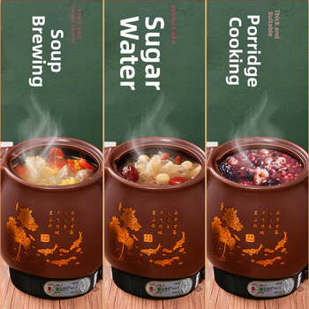 Keramická odvarová nádoba OFN01, 2-3 L, 220V, 450W, KSD skokový termostat, ovládanie tlačidlom, pre 1 osobu