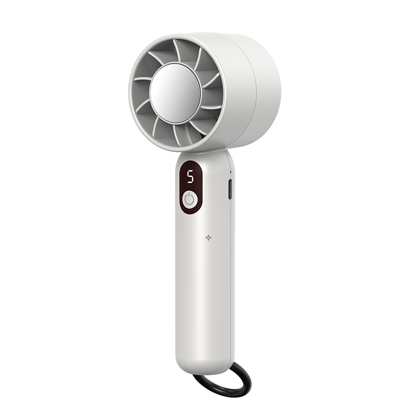 2025 novi ručni ventilator za outdoor upotrebu, prenosni, s pet brzina podešavanja, snažan i tih, mini punjivi ventilator