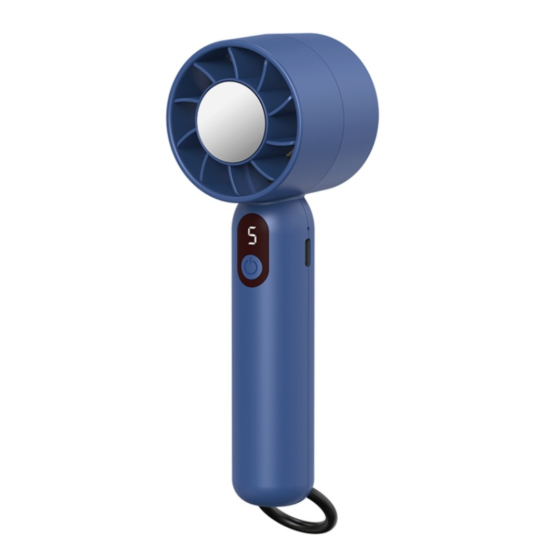 2025 novi ručni ventilator za outdoor upotrebu, prenosni, s pet brzina podešavanja, snažan i tih, mini punjivi ventilator