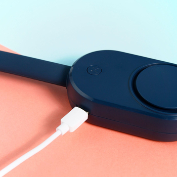 Ανεμιστήρας λαιμού χωρίς λεπίδες USB επαναφορτιζόμενος, 3 ταχύτητες, 3,7V, 5W, θόρυβος κάτω από 40 dB