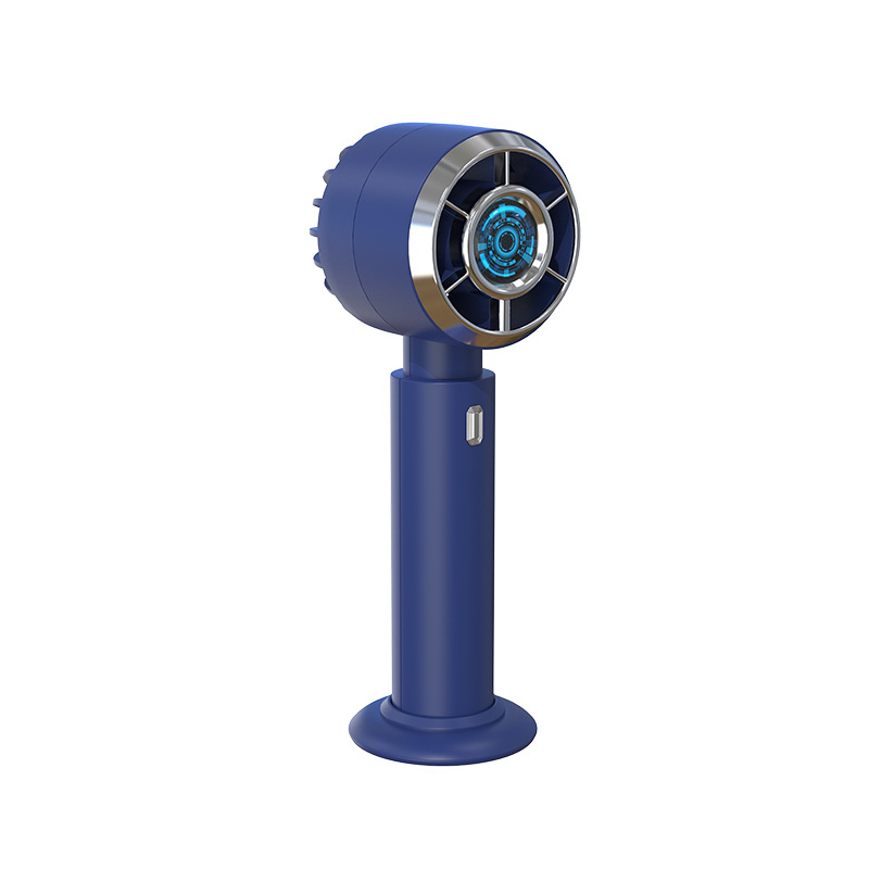 USB mini ventilator – ručni i prijenosni stolni ventilator, USB napajanje, 5V, 5W, bez lopatica, ugrađena baterija 500–800 mAh